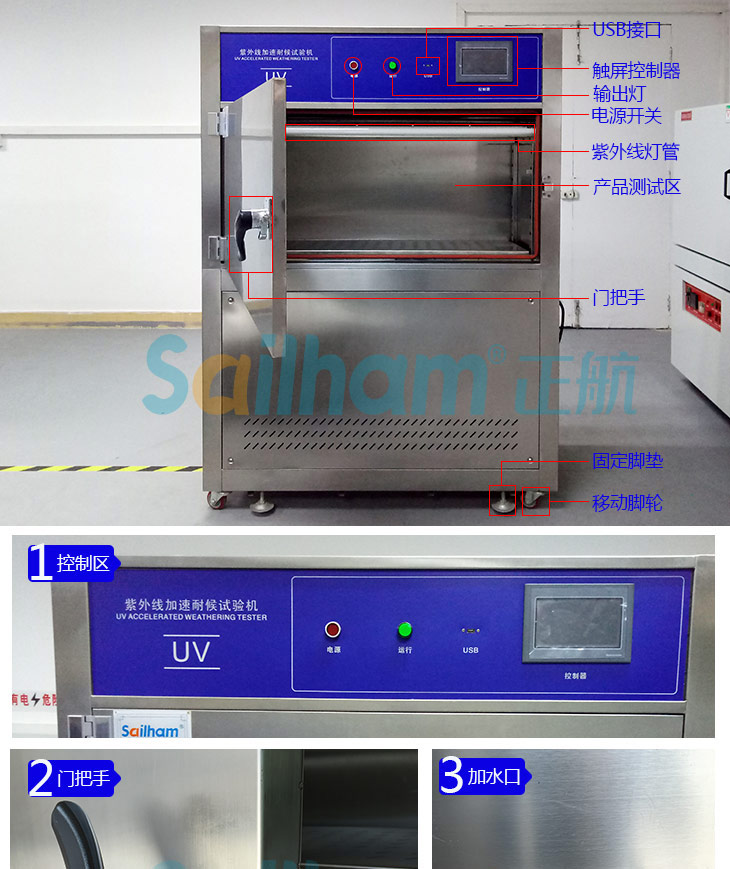 有了這張圖再也不擔(dān)心不認識紫外線老化試驗箱了